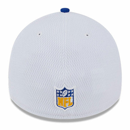 Los Angeles Chargers New Era 2023 Sideline 39THIRTY Flex Hat - White/Blue sale