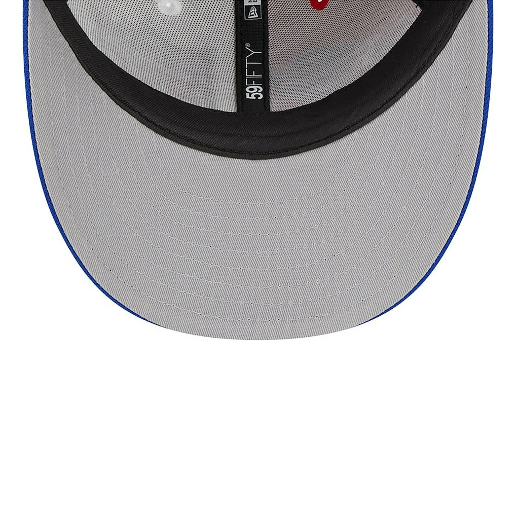 Buffalo Bills New Era 2023 Sideline Low Profile 59FIFTY Fitted Hat - Red/Royal discount