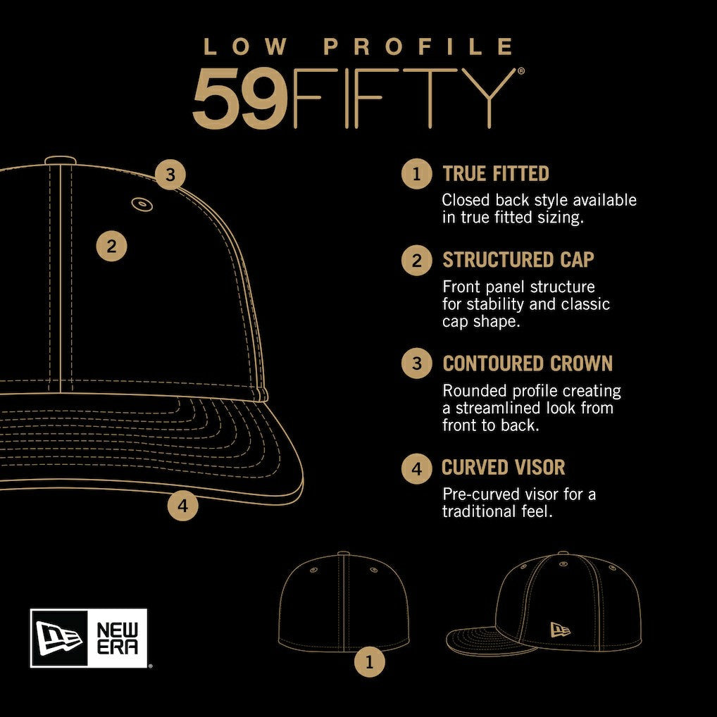 Buffalo Bills New Era 2023 Sideline Low Profile 59FIFTY Fitted Hat - Red/Royal discount