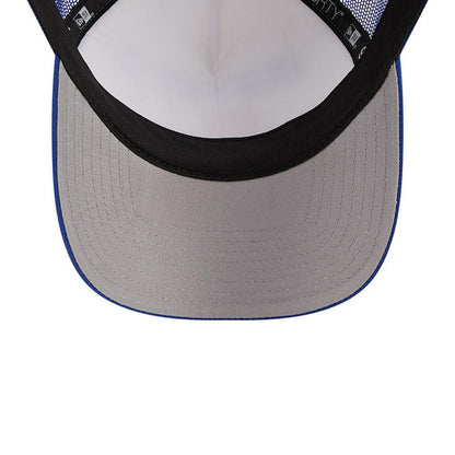 Buffalo Bills New Era Stacked A-Frame Trucker 9FORTY Adjustable Hat - White/Royal cheap