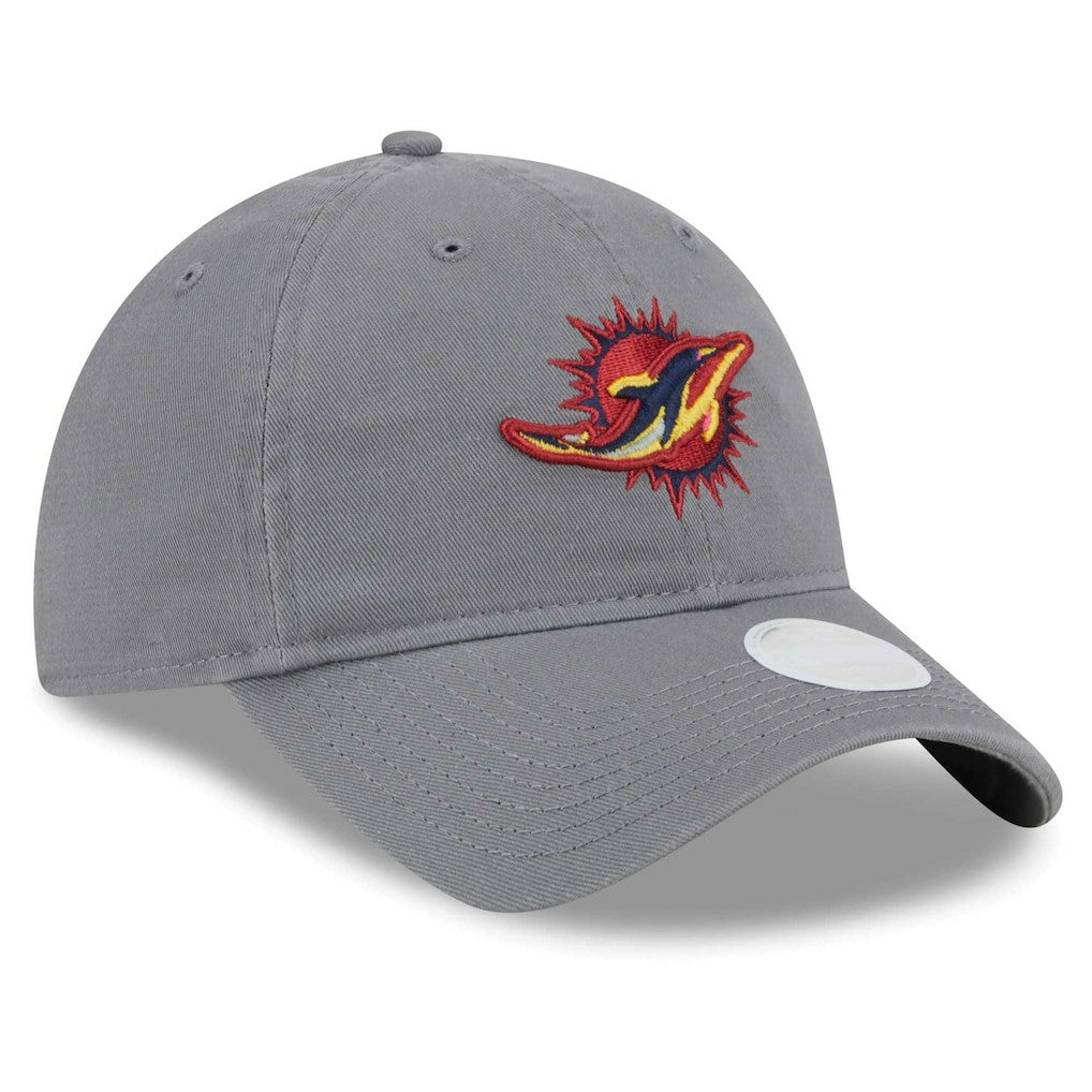 Miami Dolphins New Era Women's Color Pack Multi 9TWENTY Adjustable Hat - Gray online