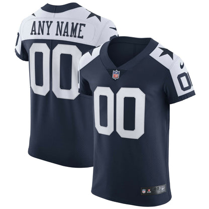 Dallas Cowboys Alternate Vapor Elite Custom Jersey - Navy | Nike on sale