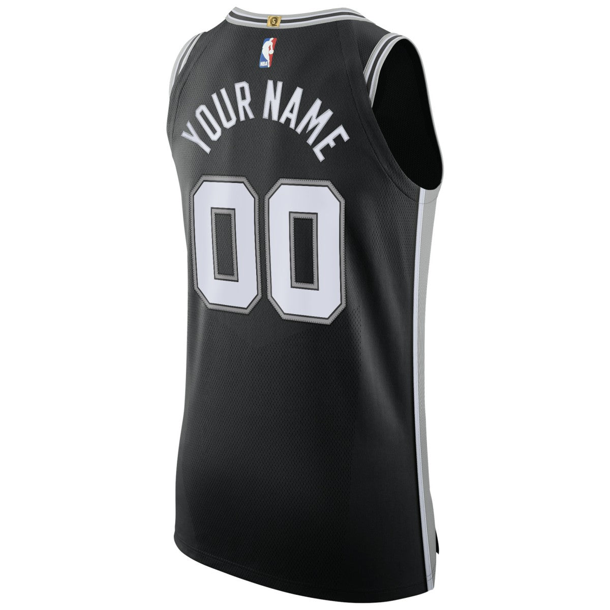 San Antonio Spurs Authentic Custom Jersey Black - Icon Edition | Nike online
