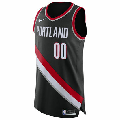 Portland Trail Blazers 2020/21 Authentic Custom Jersey Black - Icon Edition | Nike discount