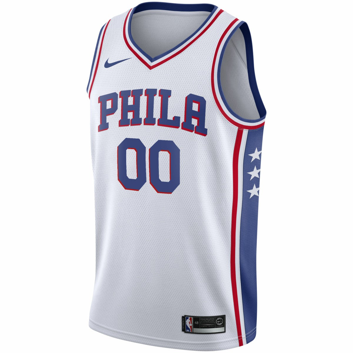 Philadelphia 76ers 2020/21 Swingman Custom Jersey - Association Edition - White | Nike online