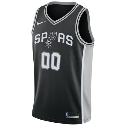 San Antonio Spurs Swingman Custom Jersey Black - Icon Edition | Nike on sale