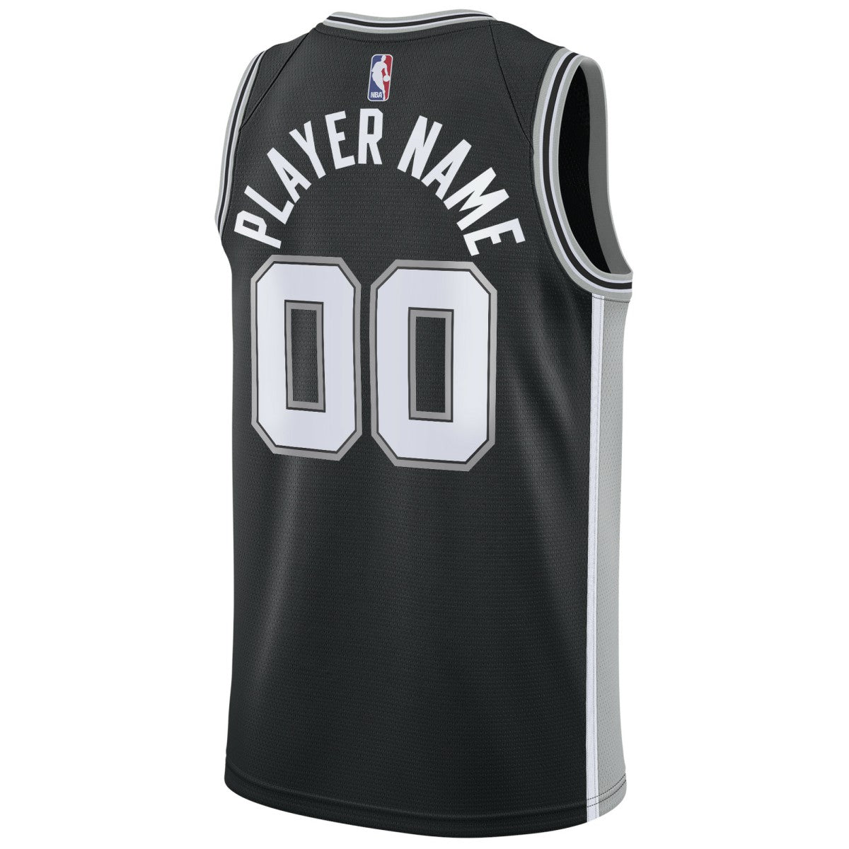 San Antonio Spurs Swingman Custom Jersey Black - Icon Edition | Nike on sale