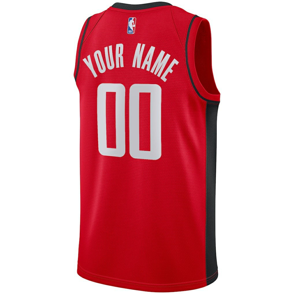 Houston Rockets Custom Swingman Jersey - Icon Edition - Red | Nike on sale