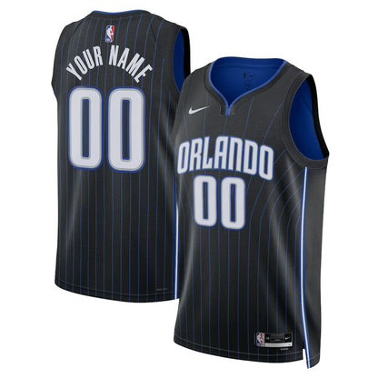 Orlando Magic Unisex Swingman Custom Jersey Black - Icon Edition | Nike for sale
