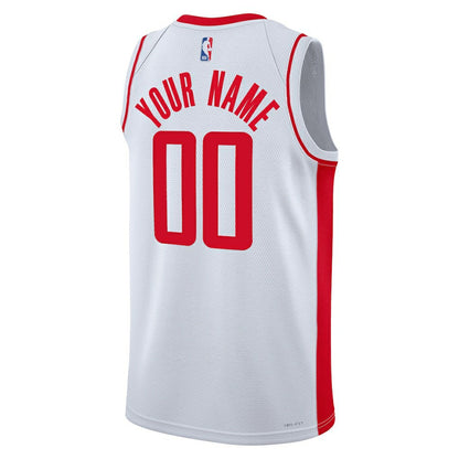 Houston Rockets Unisex Swingman Custom Jersey White - Association Edition | Nike cheap