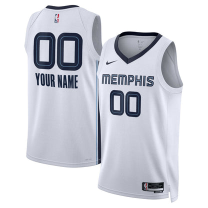 Memphis Grizzlies Unisex Swingman Custom Jersey White - Association Edition | Nike on sale