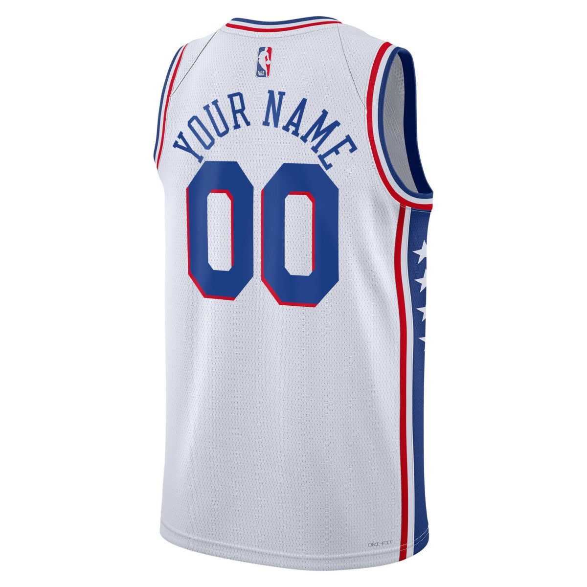 Philadelphia 76ers Unisex 2022/23 Swingman Custom Jersey White - Association Edition | Nike outlet