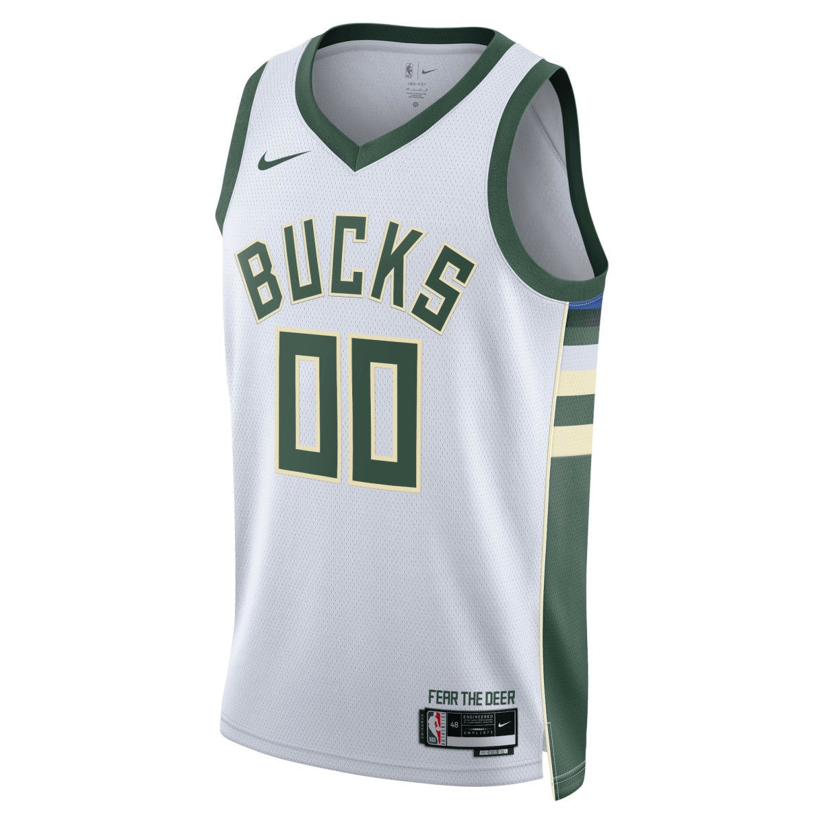 Milwaukee Bucks Unisex Swingman Custom Jersey White - Association Edition | Nike outlet