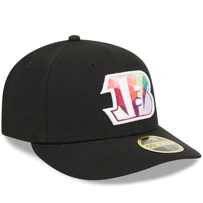 Cincinnati Bengals New Era 2023 NFL Crucial Catch Low Profile 59FIFTY Fitted Hat - Black outlet
