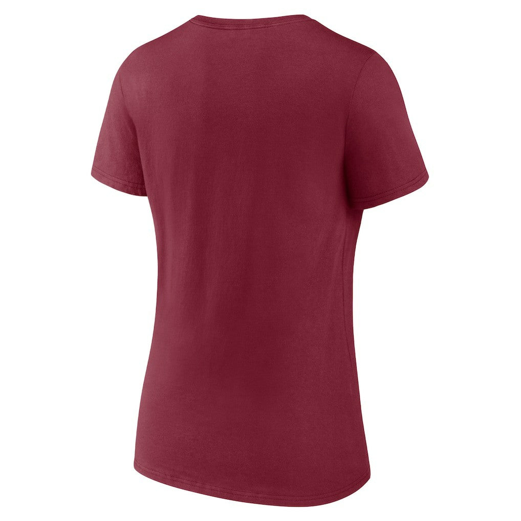 Cleveland Cavaliers Women's Team Pride V-Neck T-Shirt sale - Wine discount