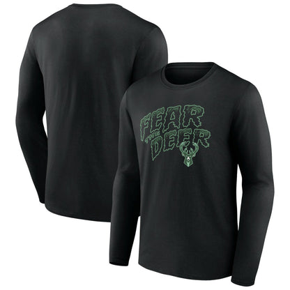 Milwaukee Bucks Team Pride Long Sleeve T-Shirt - Black online