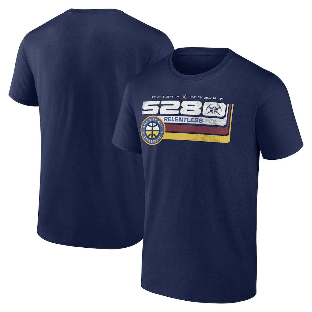 Denver Nuggets Announcer T-Shirt sale - Navy for sale