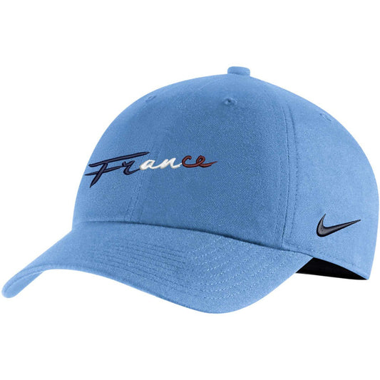 France National Team Campus Performance Adjustable Hat - Blue | Nike on sale