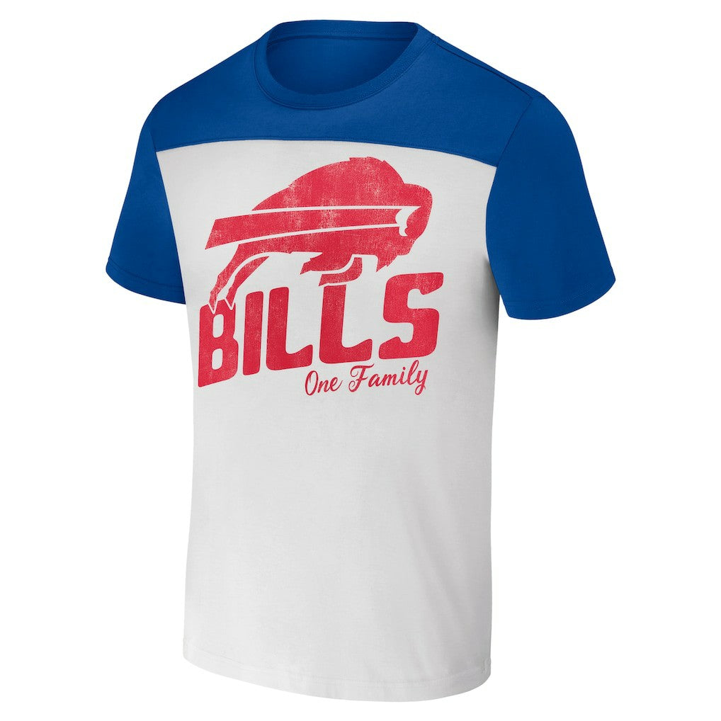 Buffalo Bills NFL x Darius Rucker Collection Colorblocked T-Shirt - White/Royal sale