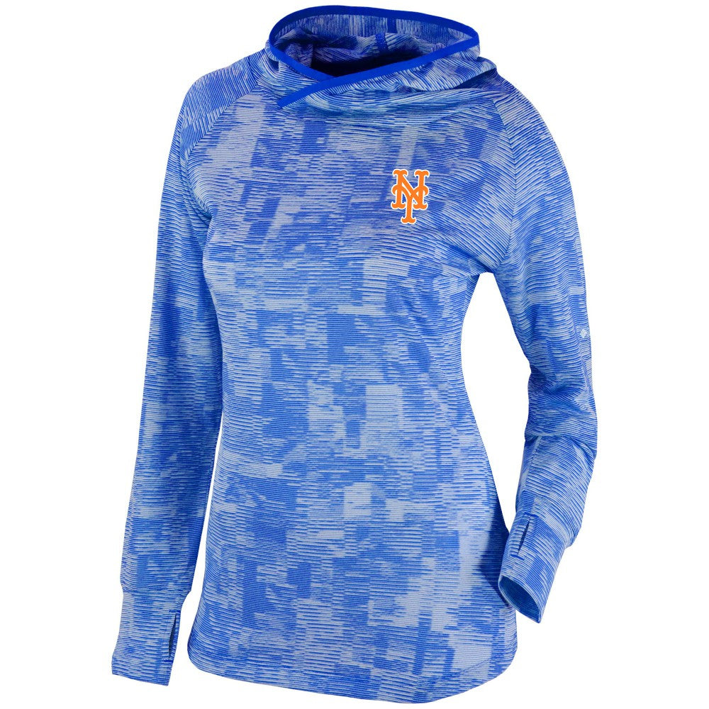 New York Mets Women's Omni-Wick Sunday Ball Pullover Hoodie - Royal | Columbia