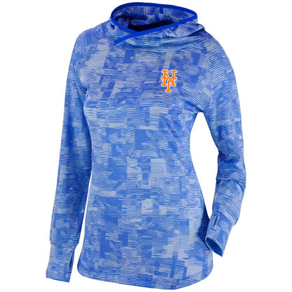 New York Mets Women's Omni-Wick Sunday Ball Pullover Hoodie - Royal | Columbia