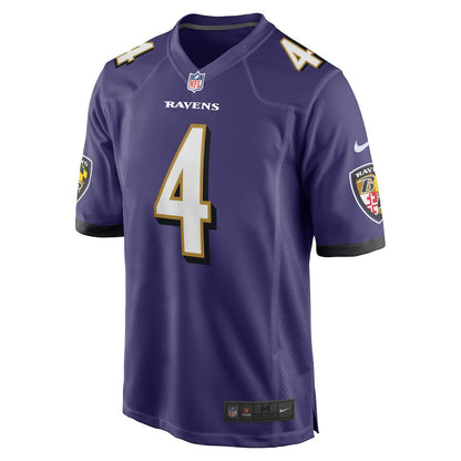 Zay Flowers Baltimore Ravens Game Jersey - Purple | Nike online
