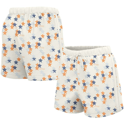 Houston Astros Lusso Women's Marge Shorts - White
