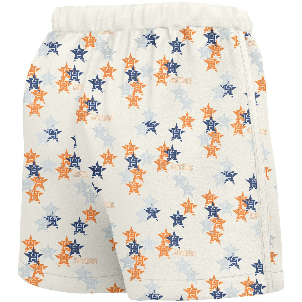 Houston Astros Lusso Women's Marge Shorts - White