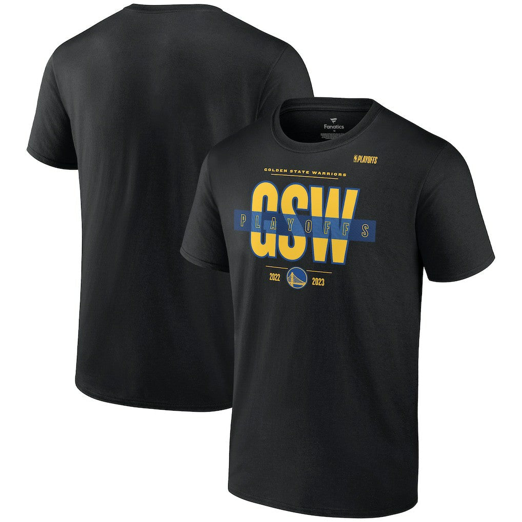 Golden State Warriors 2023 NBA Playoffs Jump Ball T-Shirt - Black | Fanatics sale