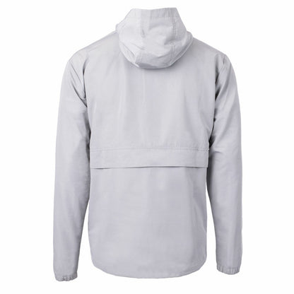 New York Mets Cutter & Buck Charter Eco Recycled Half-Zip Anorak Jacket - Gray