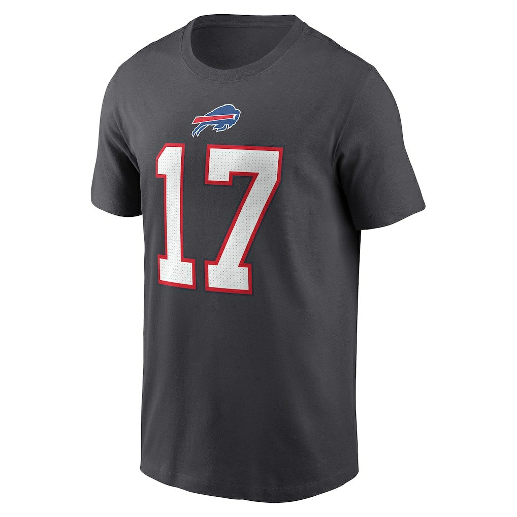 Josh Allen Buffalo Bills Player Name & Number T-Shirt - Anthracite | Nike outlet