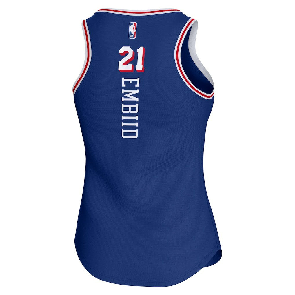 Joel Embiid Philadelphia 76ers Women's Fast Break Player Jersey - Icon Edition - Royal | Fanatics sale