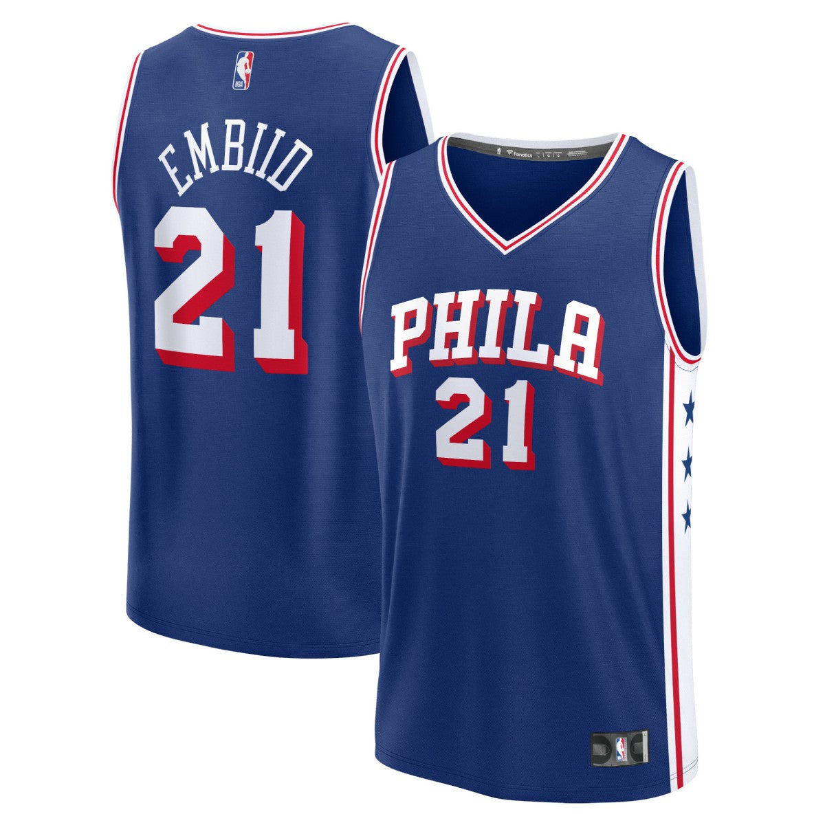 Joel Embiid Philadelphia 76ers Fast Break Replica Jersey - Icon Edition - Royal | Fanatics discount