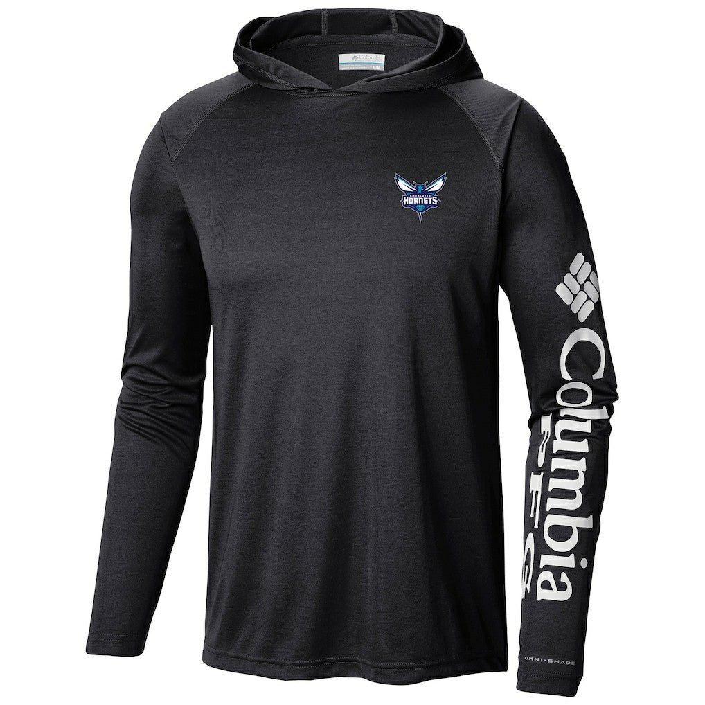 Charlotte Hornets Terminal Tackle Long Sleeve Hoodie T-Shirt - Black | Columbia online