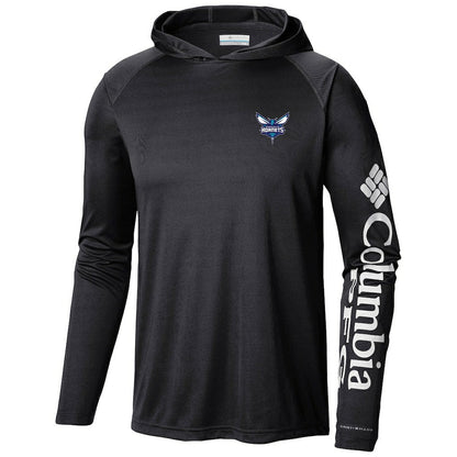 Charlotte Hornets Terminal Tackle Long Sleeve Hoodie T-Shirt - Black | Columbia online