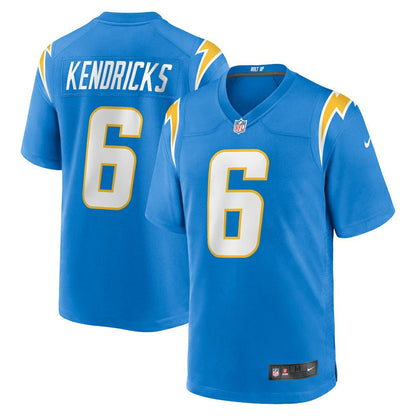 Eric Kendricks Los Angeles Chargers Game Player Jersey - Powder Blue | Nike discount