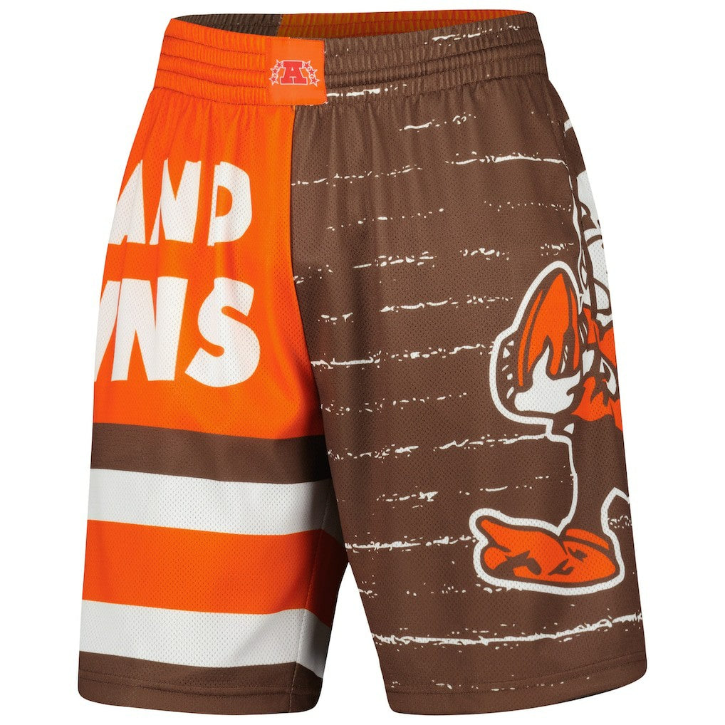 Cleveland Browns Jumbotron 3.0 Shorts - Brown on sale