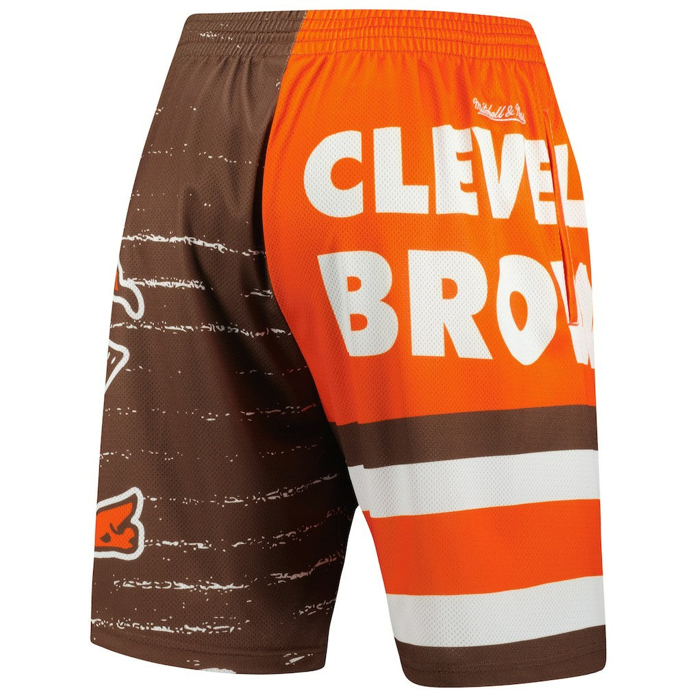Cleveland Browns Jumbotron 3.0 Shorts - Brown on sale