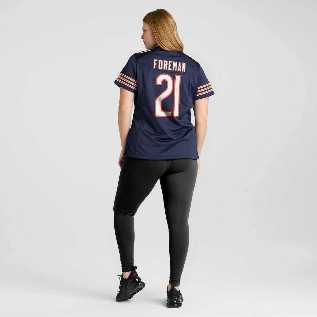 D'Onta Foreman Chicago Bears Women's Game Jersey - Navy | Nike online