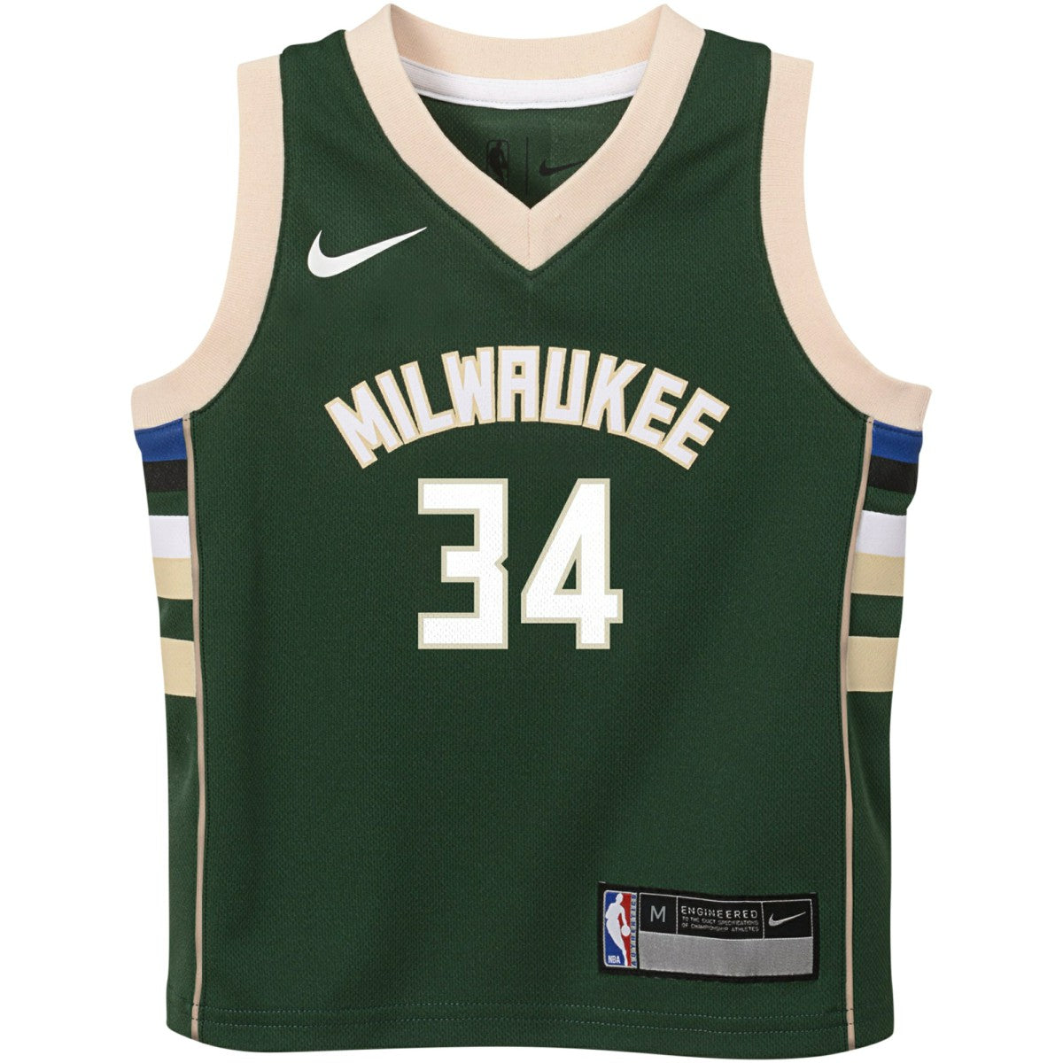 Giannis Antetokounmpo Milwaukee Bucks Preschool Swingman Player Jersey - Icon Edition - Hunter Green | Nike for sale