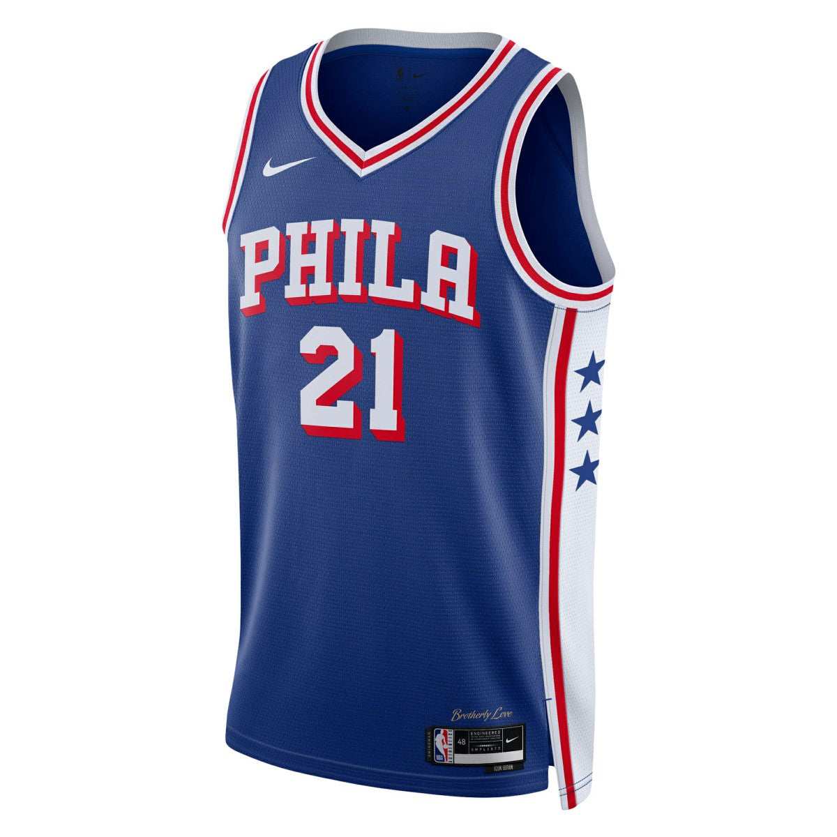 Joel Embiid Philadelphia 76ers Youth Swingman Jersey - Icon Edition - Royal | Nike outlet