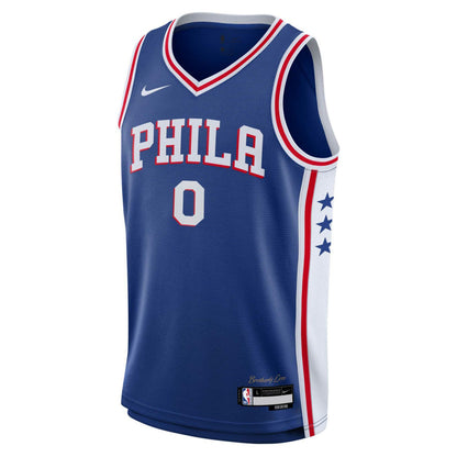 Tyrese Maxey Philadelphia 76ers Youth Swingman Jersey - Icon Edition - Royal | Nike shop