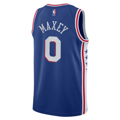 Tyrese Maxey Philadelphia 76ers Youth Swingman Jersey - Icon Edition - Royal | Nike shop