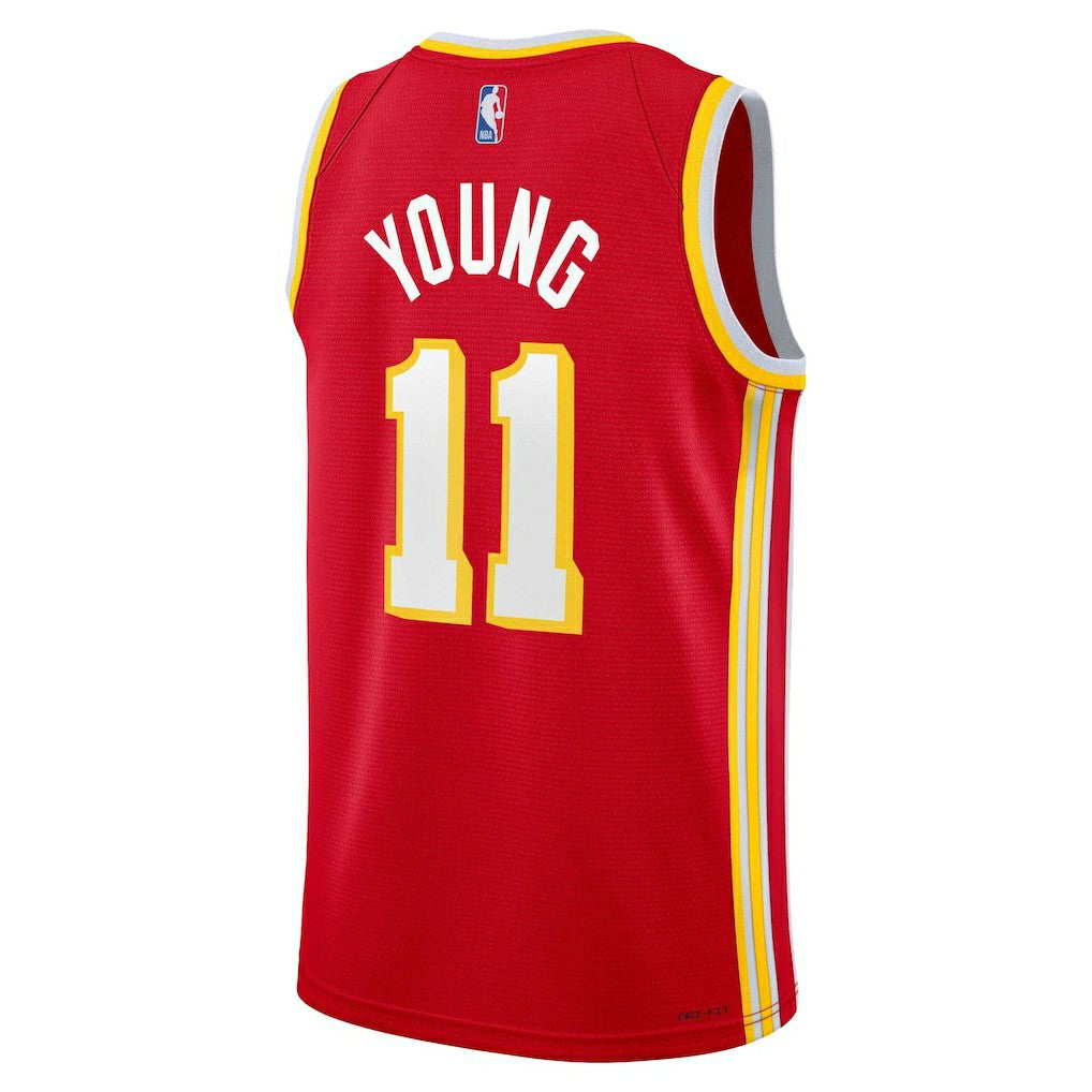 Trae Young Atlanta Hawks Youth Swingman Jersey - Icon Edition - Red | Nike discount