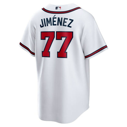Joe Jiménez Atlanta Braves Home  Replica Player Jersey - White | Nike