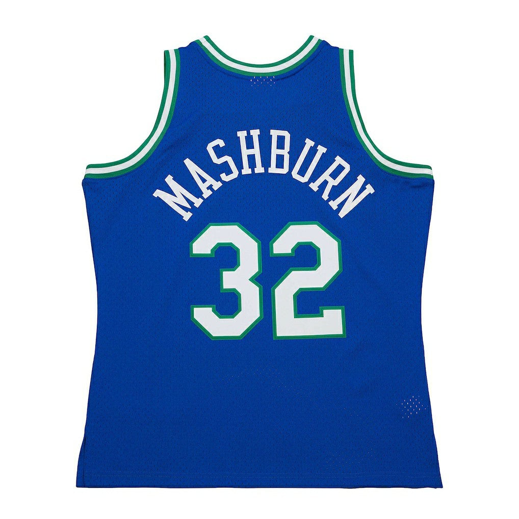 Jamal Mashburn Dallas Mavericks 1993/94 Hardwood Classics Swingman Jersey sale - Blue | Mitchell & Ness online