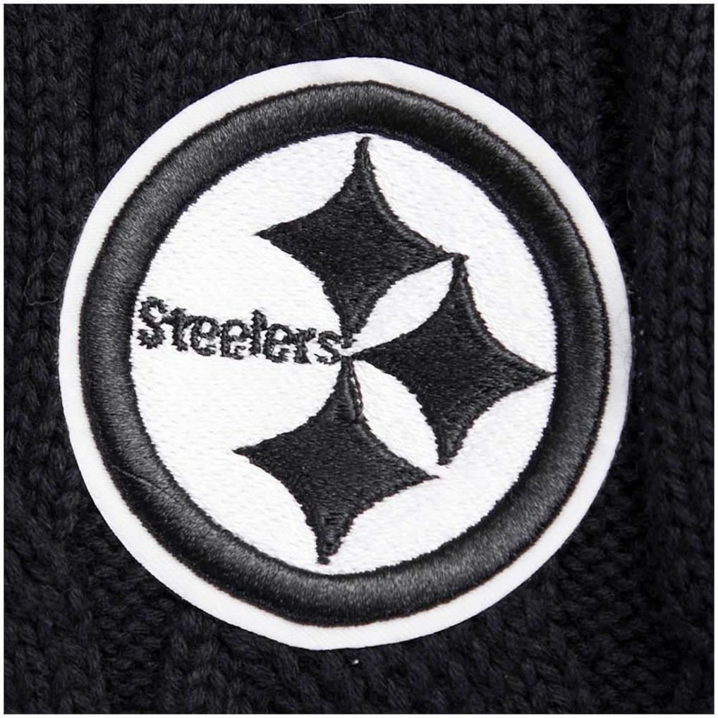 Pittsburgh Steelers Pro Standard Women's Prep V-Neck Pullover Sweater - Black outlet