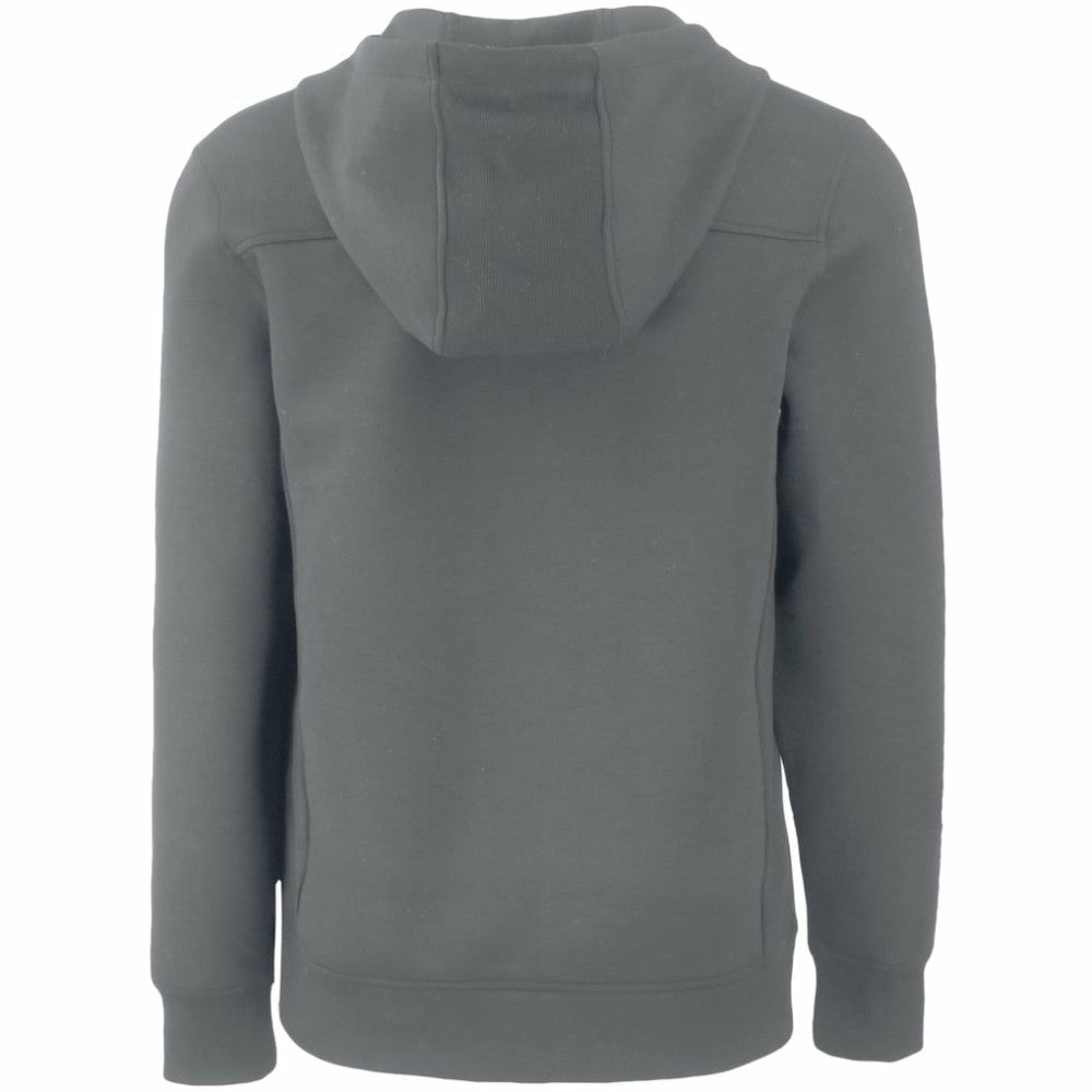 New York Yankees Cutter & Buck Roam Eco Half-Zip Recycled Pullover Hoodie - Gray