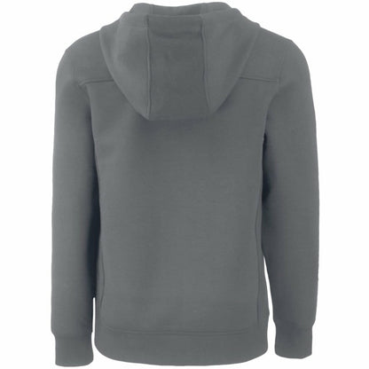 New York Yankees Cutter & Buck Roam Eco Half-Zip Recycled Pullover Hoodie - Gray