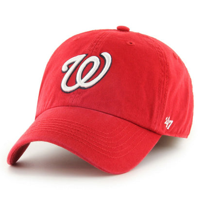Washington Nationals Franchise Logo Fitted Hat - Red | 47 brand